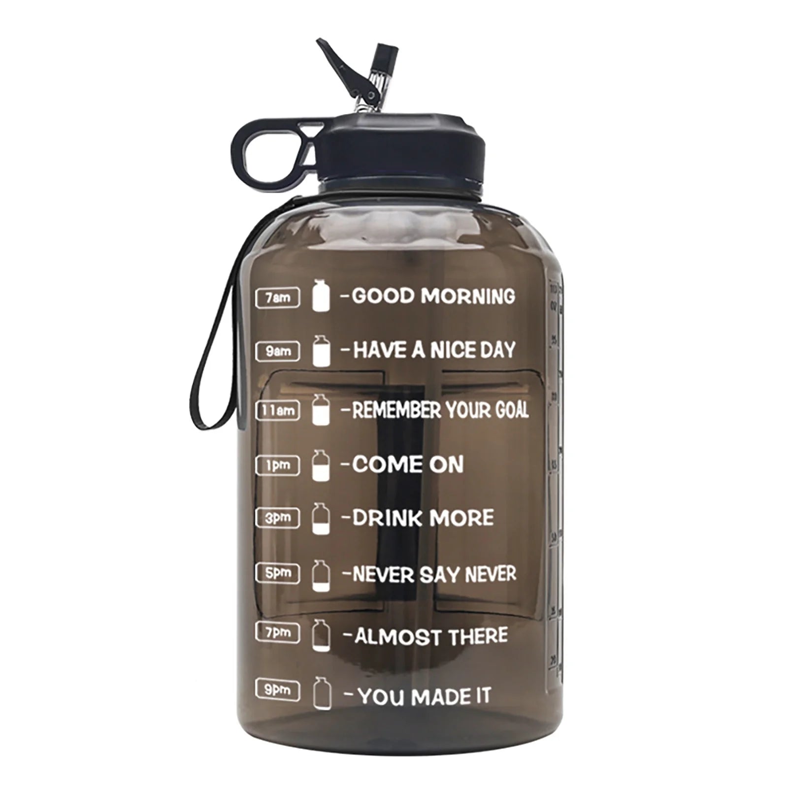 Water Bottles  128 Oz Sports Water Bottle Large Capacity Outdoor Convenient Water Bottle Water Bottle on Clearance